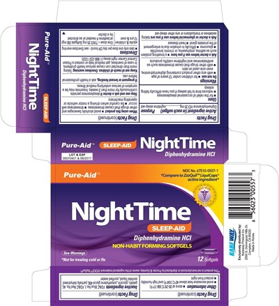 Image Of Carton Label (Nighttime Sleep)